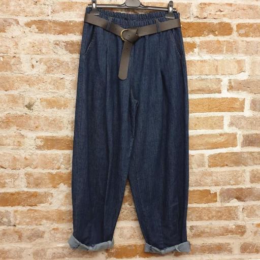 Pantalón denim Bombacho [1]