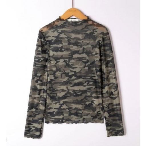 Top camuflaje gasa [0]