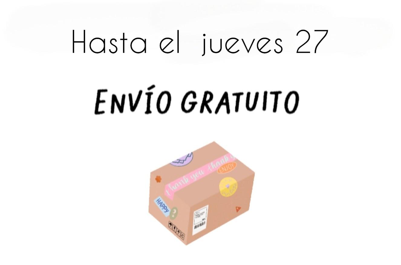 Envío gratuito hasta el jueves 27
