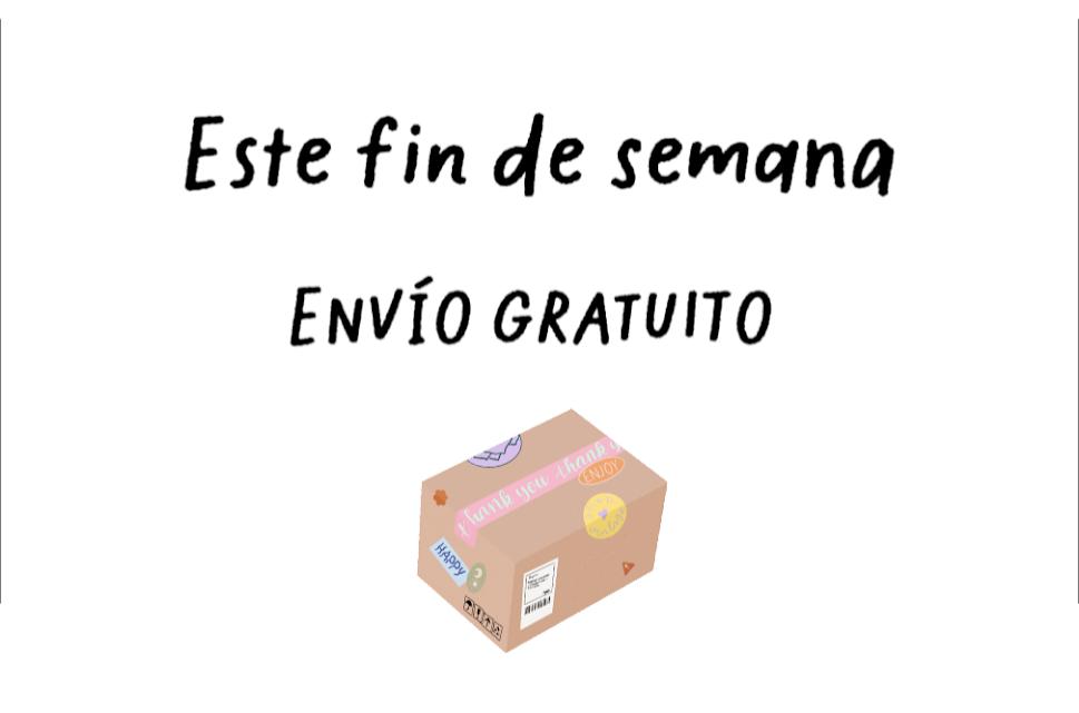 Envío gratuito fin de semana