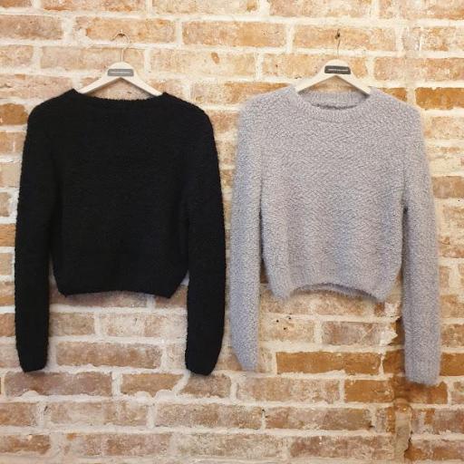 Jersey bouclé crop [2]