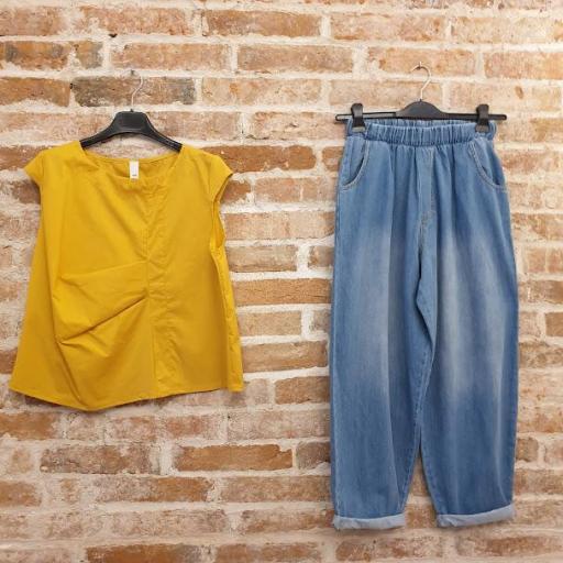 Pantalón bombacho denim  [4]