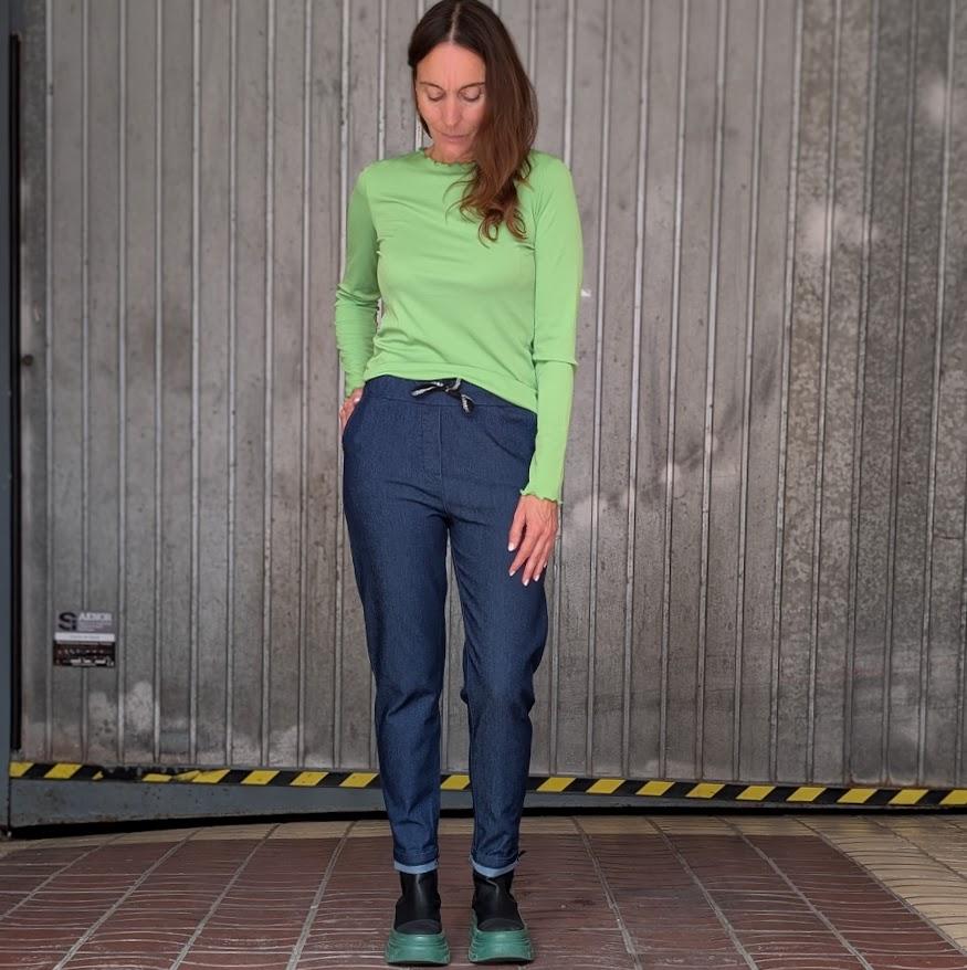 Camiseta básica ondas