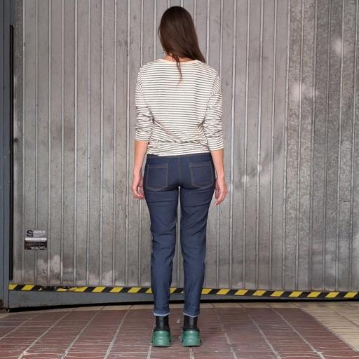 Pantalón vaquero trenza [1]