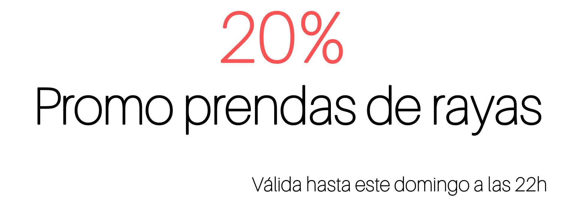 Promo prendas de rayas