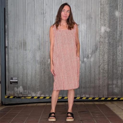 Vestido de rayas