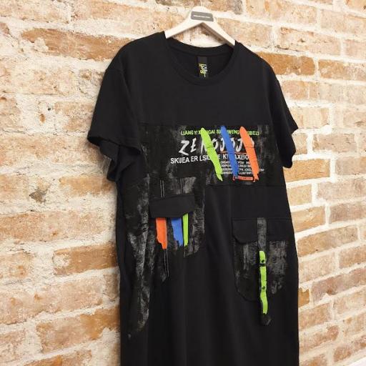 Vestido  black fluor [1]