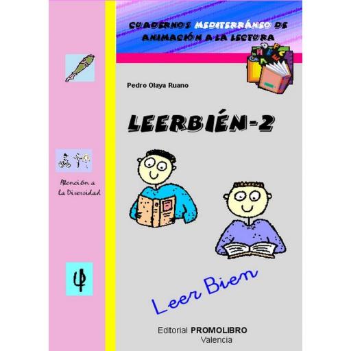190.- LEERBIÉN-2. Leer Bien. Cuadernos Mediterráneo de animación a la lectura. Educación Primaria [0]