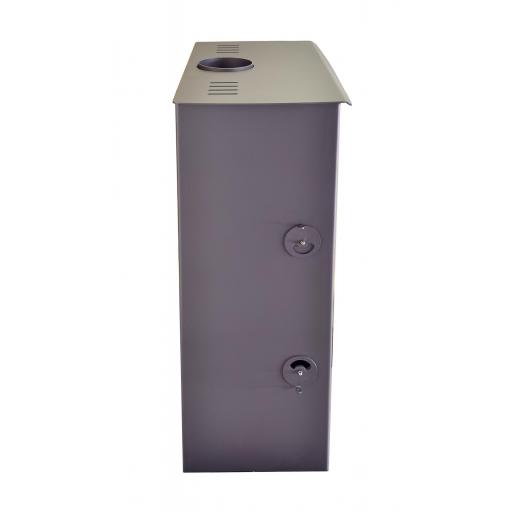  Estufa de leña Zeux HORNO / 12 kw / alto rendimiento 76% / Horno refractario con calor envolvente / Troncos 70 cm [2]