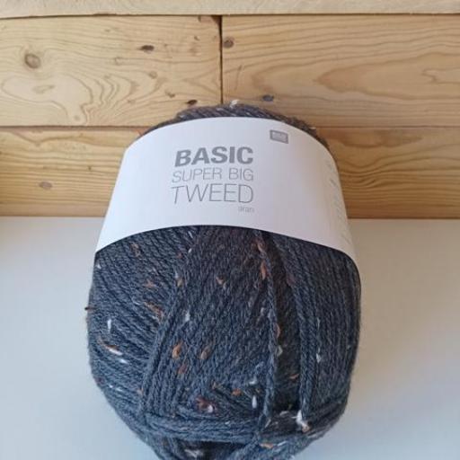 BASIC SUPER BIG TWEED ARAN 004 (GRIS) [3]