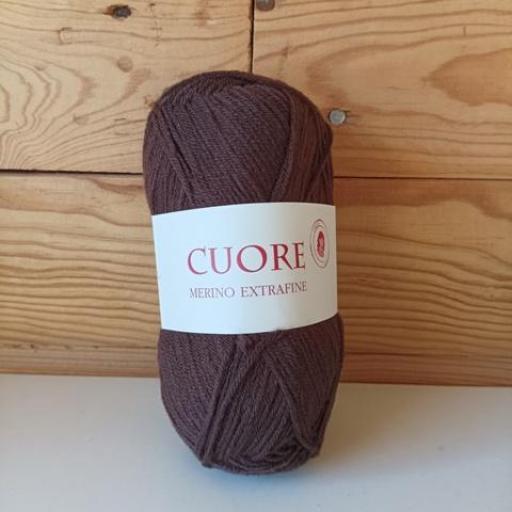 CUORE MERINO color marron oscuro 5046 [0]