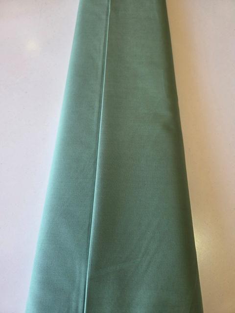 Algodón liso verde agua