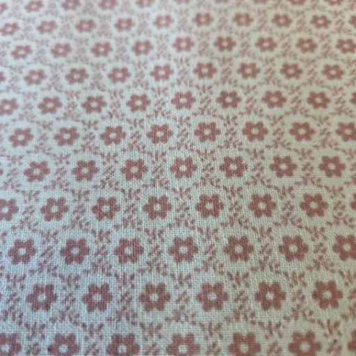 Tela de algodón Sesamo estampado flor [1]