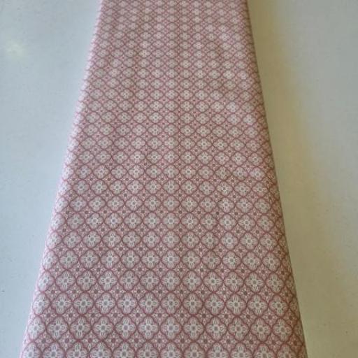 Tela de algodón Sesamo estampado azulejo