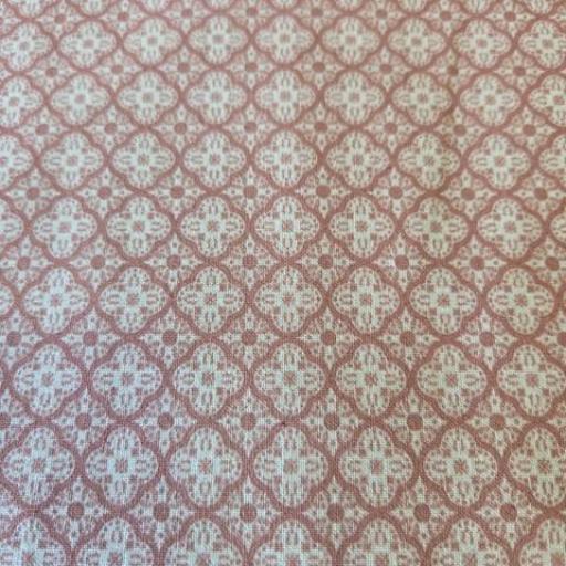 Tela de algodón Sesamo estampado azulejo [1]