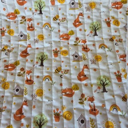 Tela acolchada de zorritos [1]