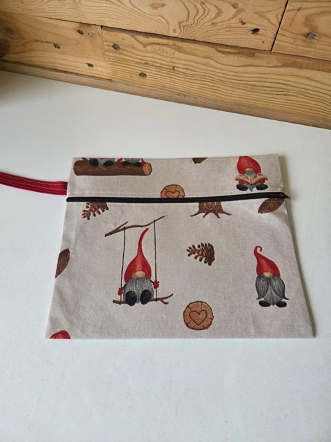 Bolsa de proyectos loneta Gnomos