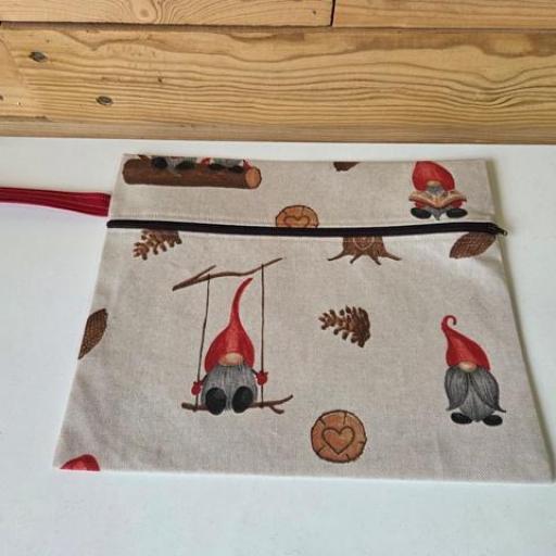 Bolsa de proyectos loneta Gnomos [1]
