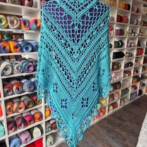 Chal Bambú Turquesa [0]