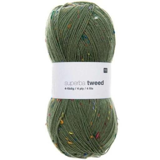 SUPERBA TWEED 005 (musgo)