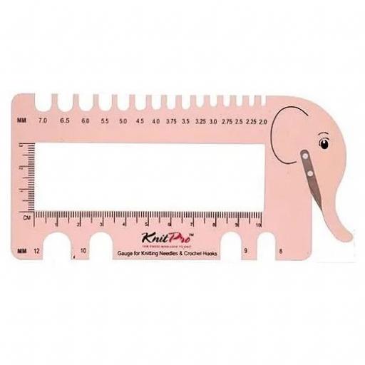 MEDIDOR DE AGUJAS Y MUESTRAS ELEFANTE