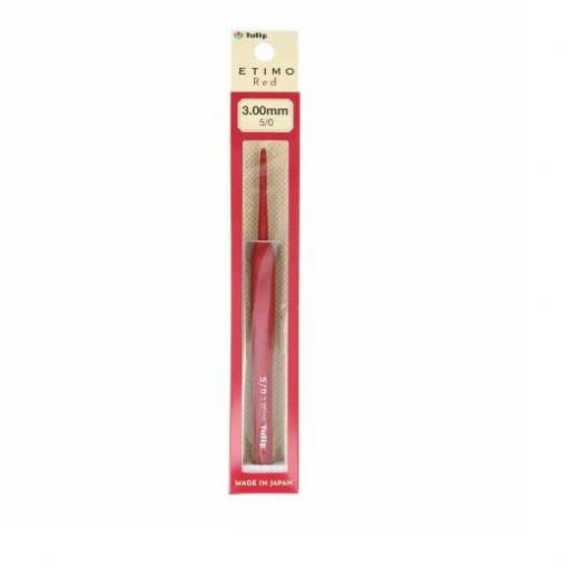 Ganchillo Tulip Etimo rojo 4,5 mm