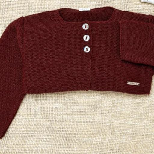 Chaqueta lana granate  [0]