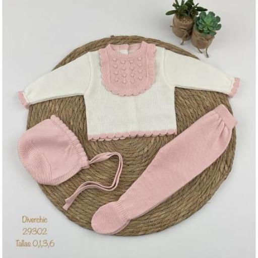 Conjunto lana bebé 3 piezas  [1]