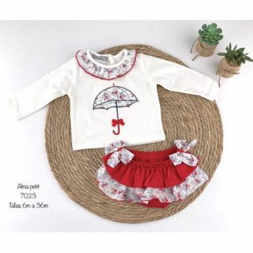 Conjunto bebé niña 2 piezas  [1]