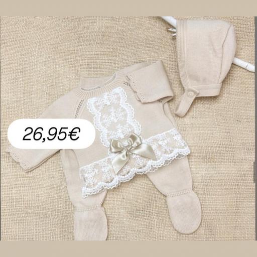 Conjunto lana 3 piezas arena  [0]