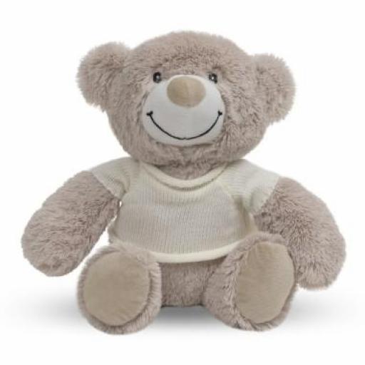 Peluche oso 30 cm beige 