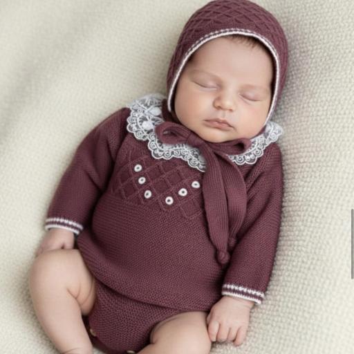 Conjunto berengena Dulce Sueño