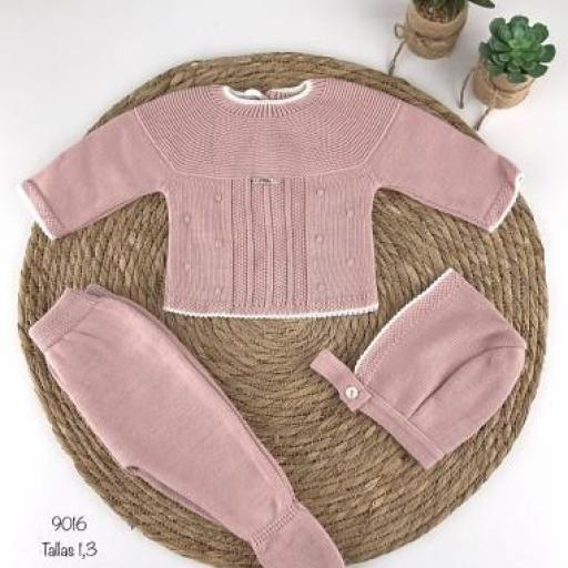 Conjunto lana 3 piezas maquillaje 