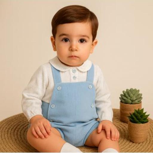 Conjunto 2 piezas peto y camisa  [0]