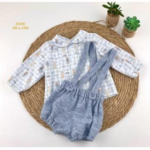 "Pequeño Explorador" – Conjunto dos piezas para bebé