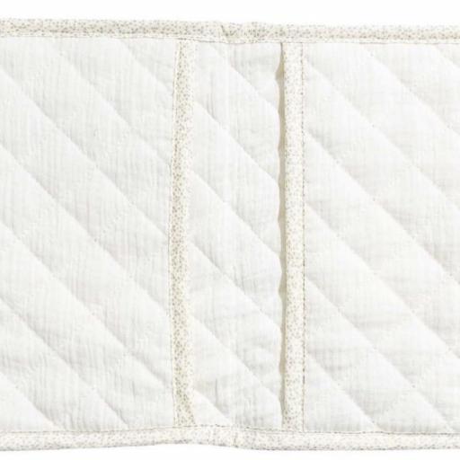 Porta pañales tela beige  [1]