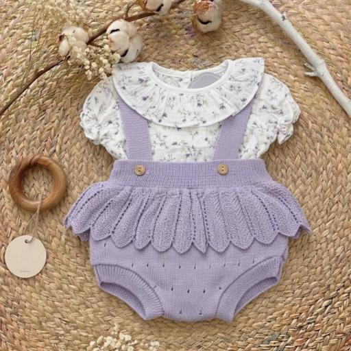 Conjunto peto hilo volante con camisa [0]