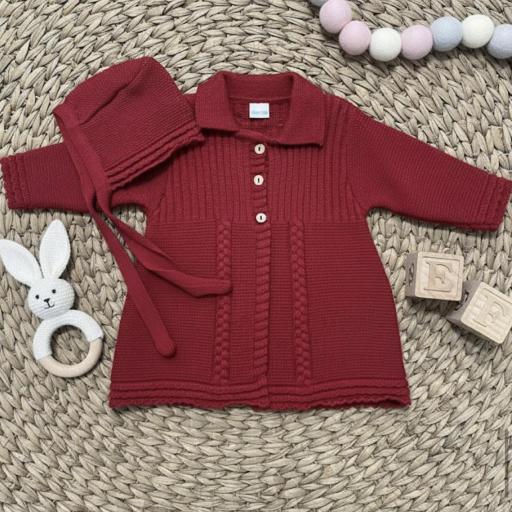 Abrigo de lana con capota  [0]