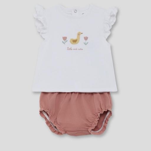 Conjunto 2 piezas algodón 