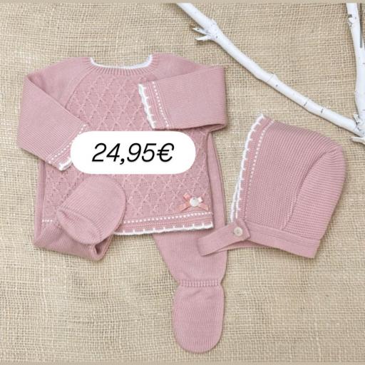 Conjunto lana 3 piezas maquillaje 