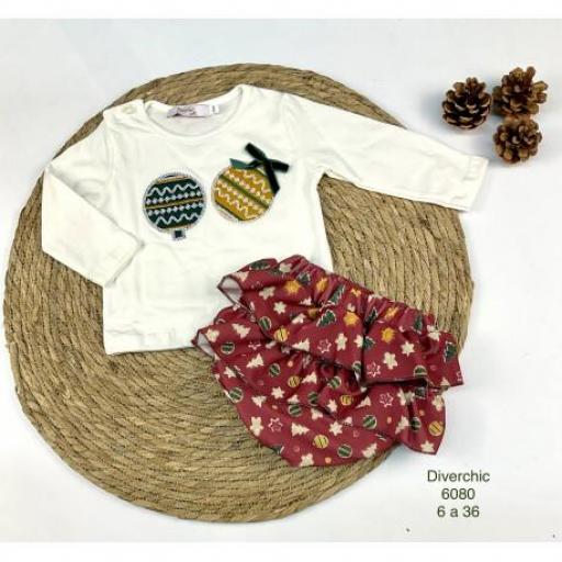 Conjunto bebé niña Navidad  [1]