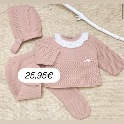 Conjunto lana 3 piezas maquillaje 