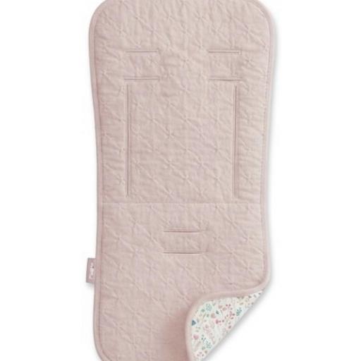 Colchoneta Reversible para Silla de Paseo "Jardín de Flores" [1]