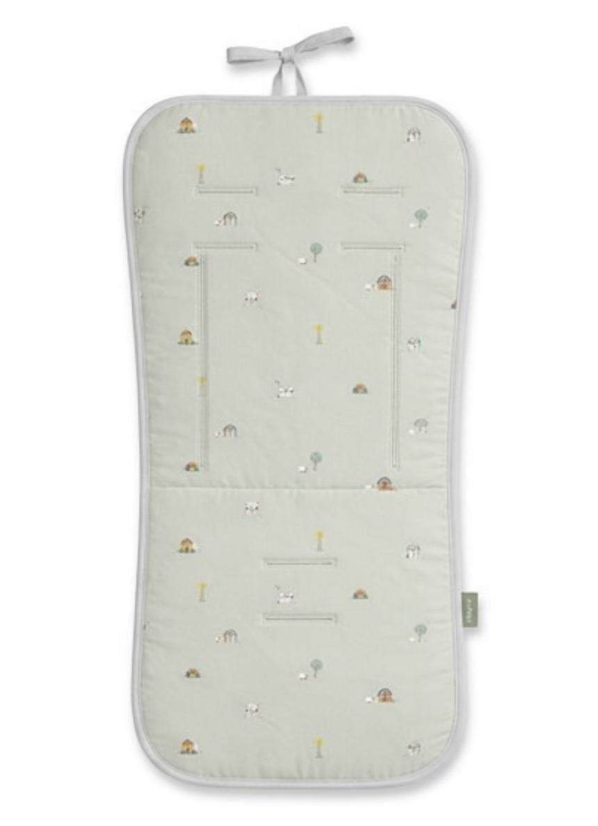 Colchoneta Reversible para Silla de Paseo "Campiña Verde"