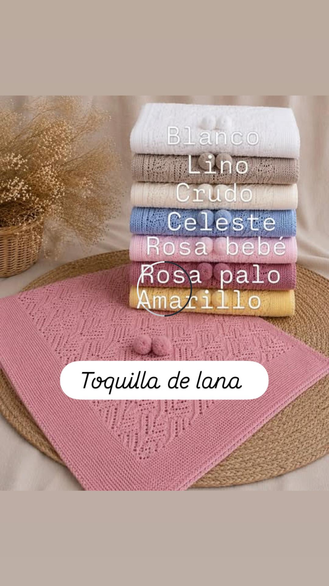 Toquilla lana pompón
