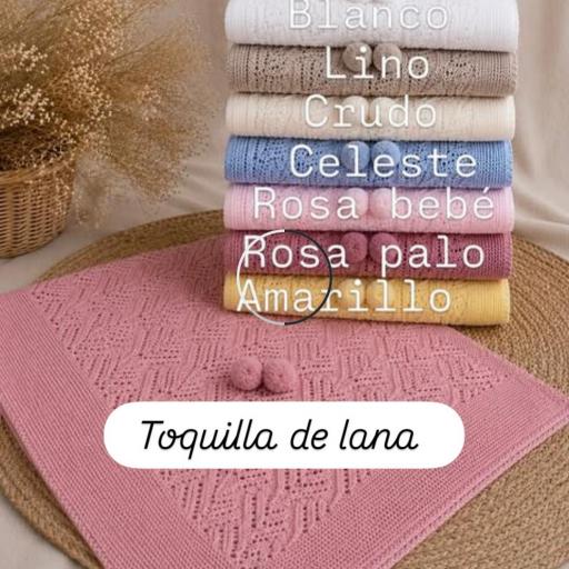 Toquilla lana pompón  [0]
