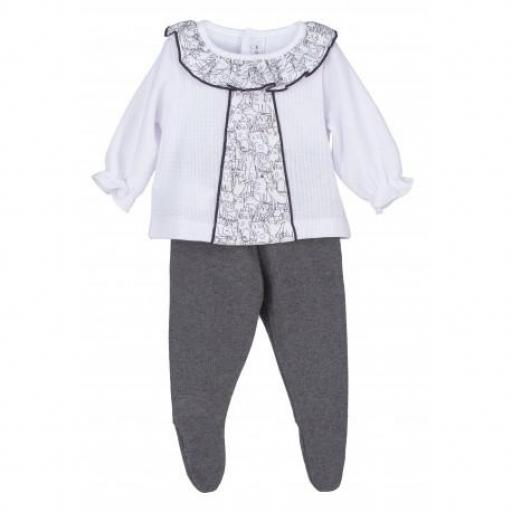 Conjunto bebé 2 piezas polaina  [0]