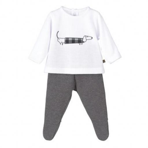 Conjunto bebé 2 piezas polaina  [0]
