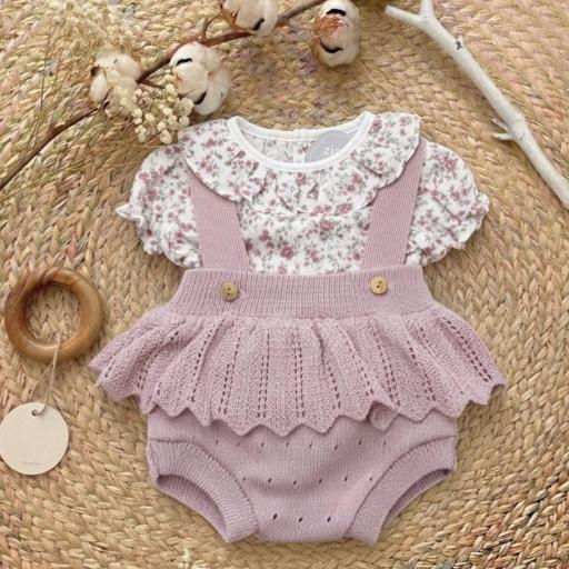 Conjunto peto hilo volante con camisa  [0]