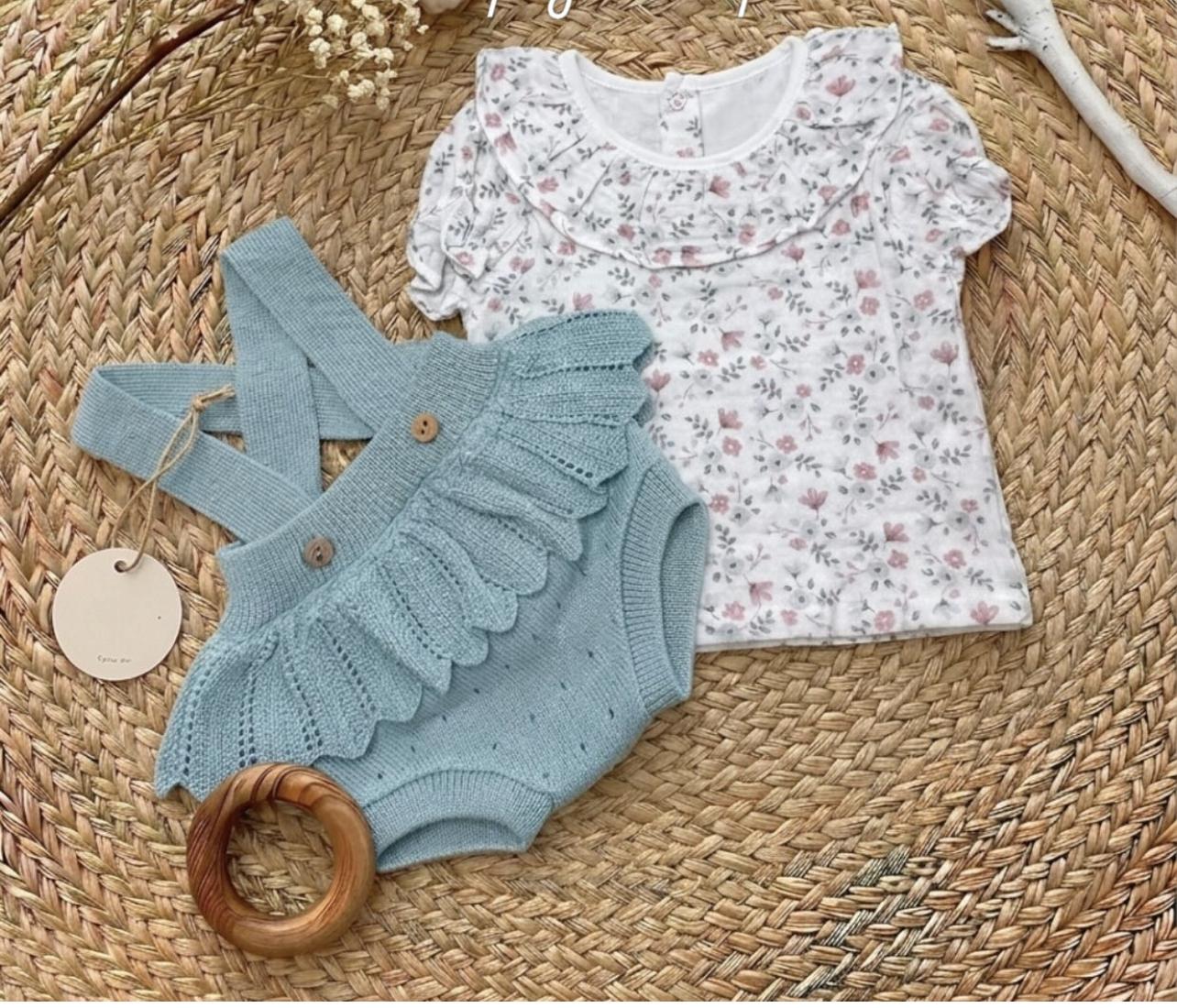 Conjunto pero hilo volante con camisa